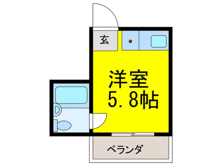 間取図 レガーレ長居公園