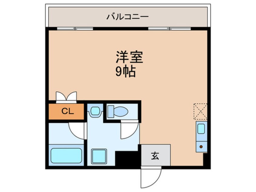 間取図 レガーレ長居公園
