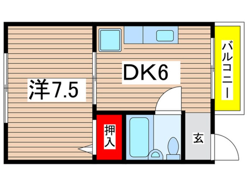 間取図 南武庫之荘２１ビル