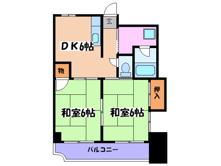 間取図 岡本ビル