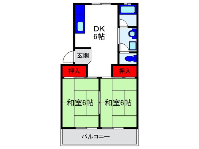 間取図 ビラ・ビアンカ