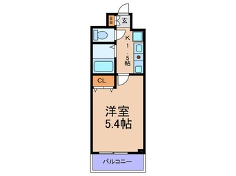 間取図 エスリード梅田西第２（302）