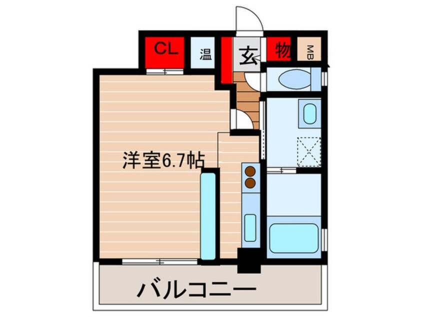 間取図 ハロ上町