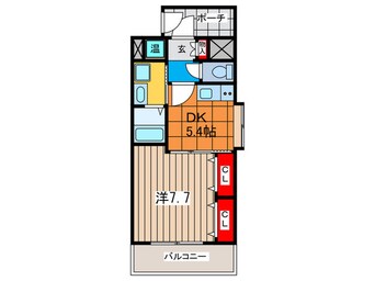 間取図 ハロ上町