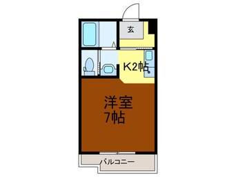 間取図 タケダマンション