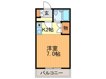 間取図 タケダマンション