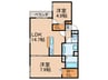 クラシスト今川 2LDKの間取り