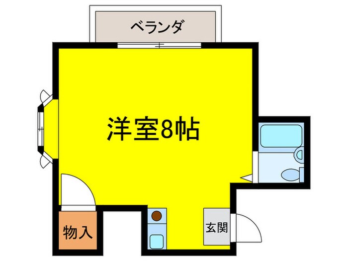 間取り図 ハイツコ－ワ