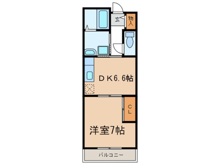 間取図 メゾンまほら