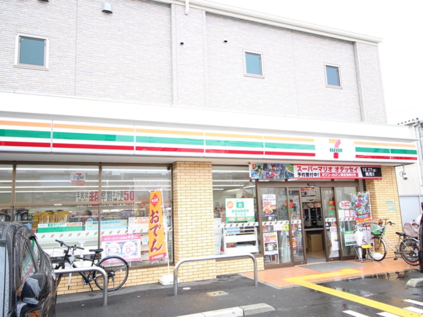 セブンイレブン大阪桃谷5丁目店(コンビニ)まで140m シティレジデンス鶴橋