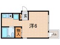 ダイド－シティ芦屋Ⅱの間取図