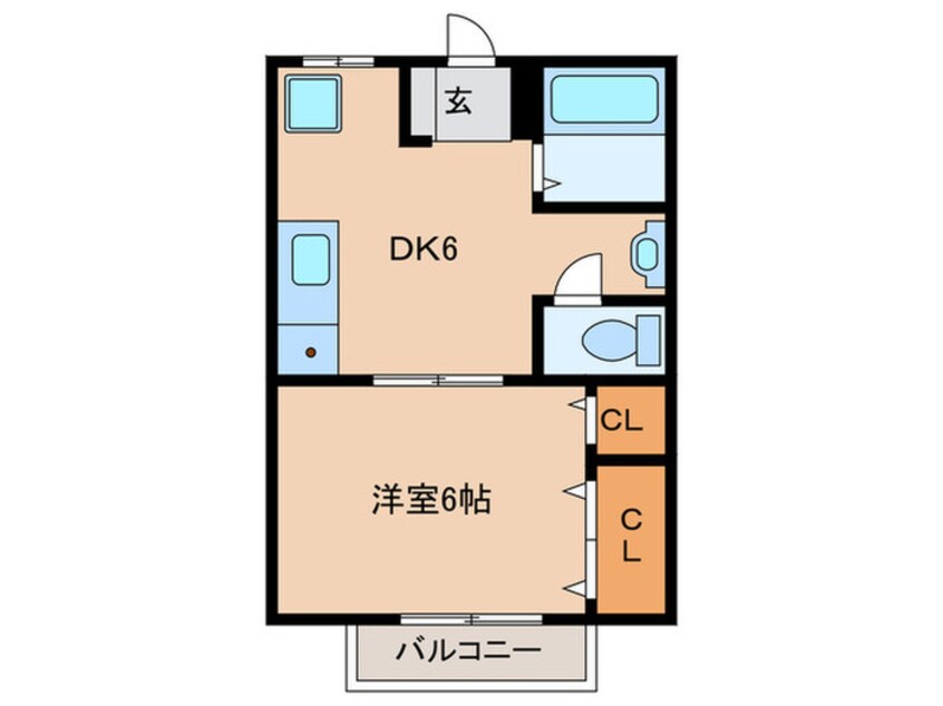 間取図 Aスクエア桜木町