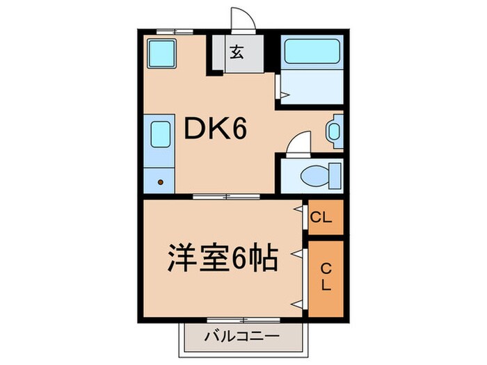 間取り図 Aスクエア桜木町