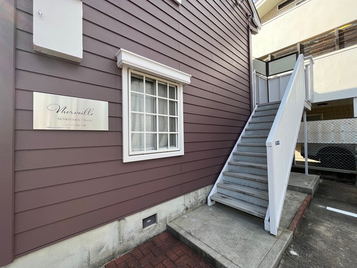 エントランス部分 メルヴェイユ千里山　北棟