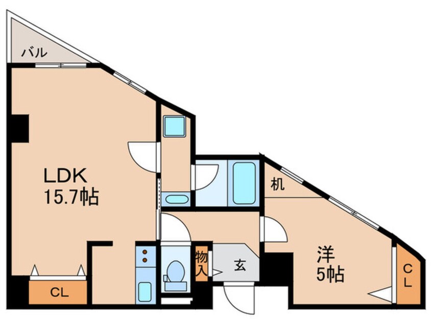 間取図 グランシャリオ北山