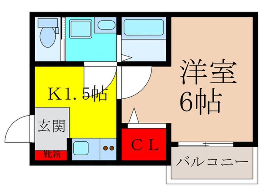 間取図 グラシアスコート荒本