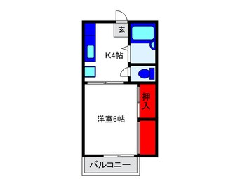 間取図 Ｌａ　Ｌｕｃｅ