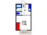 Ｌａ　Ｌｕｃｅ 1Kの間取り