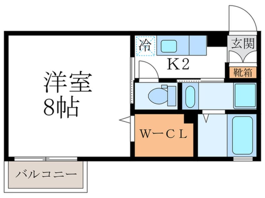 間取図 ボナールハイツ