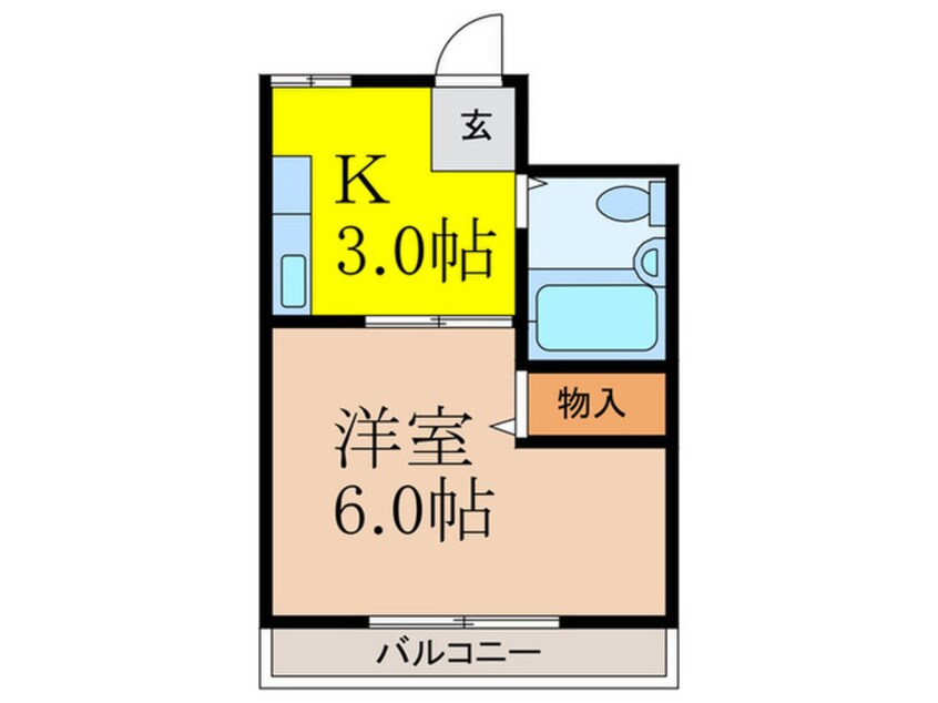 間取図 サニーハイツ