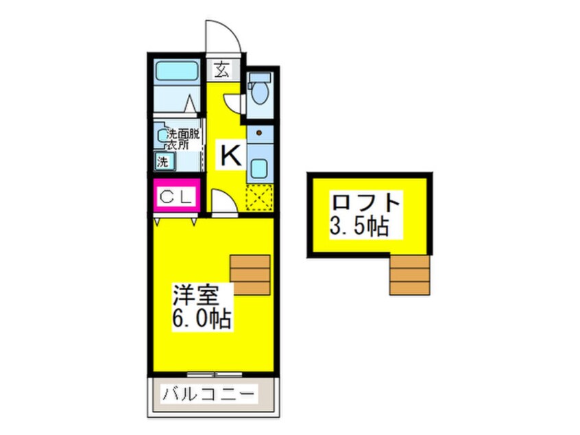 間取図 バンヴィラージュ