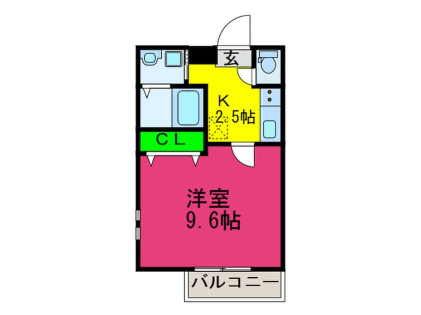 間取図 フジパレス堺鳳西Ⅰ番館