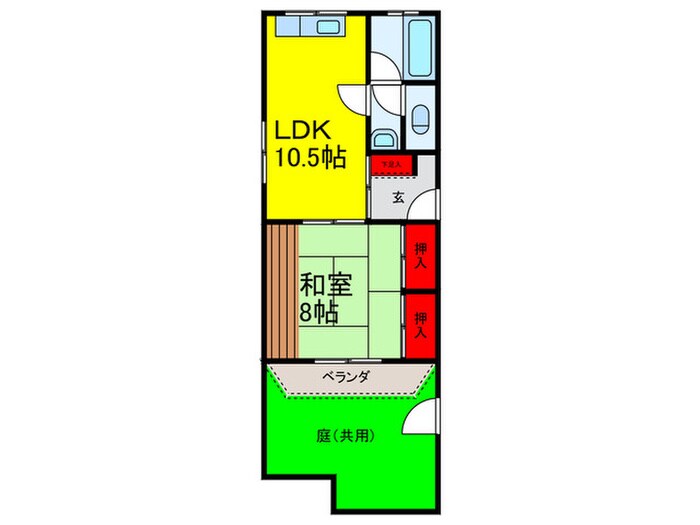 間取り図 那岐ハイツ