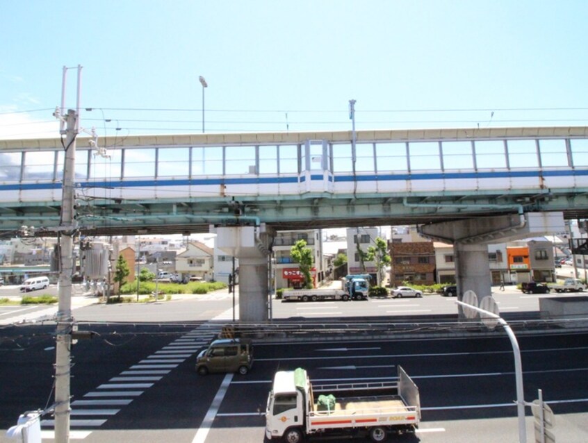 室内からの展望 プラターヌ