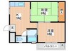 ロイヤルハイム日建 2Kの間取り