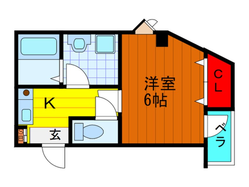 間取図 ドゥジェ－ム　シマ