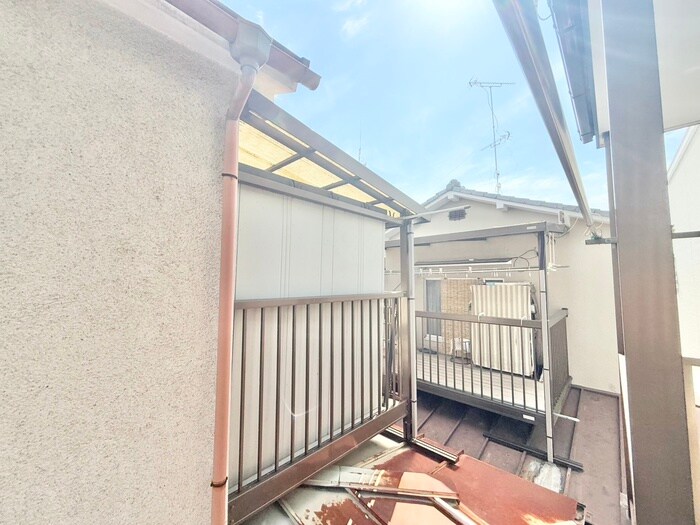 室内からの展望 久世里ノ西店舗付き住宅