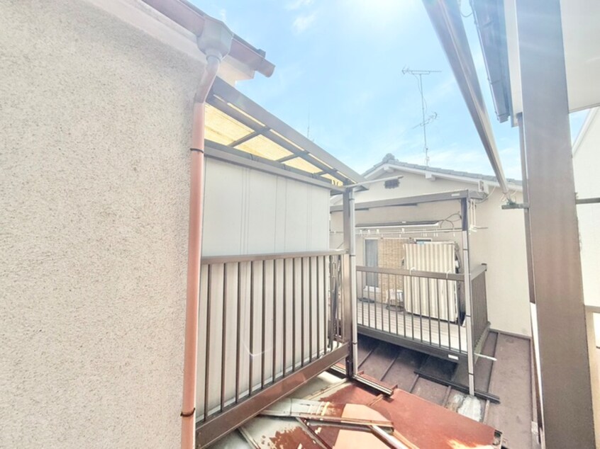 室内からの展望 久世里ノ西店舗付き住宅