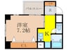 ＡＴＯＬＬ西中島 1Kの間取り