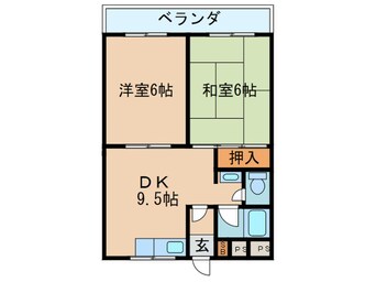 間取図 ヨジマハイツ