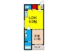 AS　ADAS 1LDKの間取り