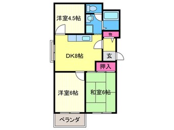 間取図 ヒュ－マニティプラザ