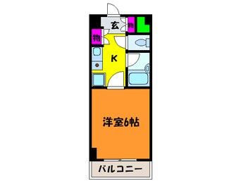 間取図 ヴァンテーヌ西納