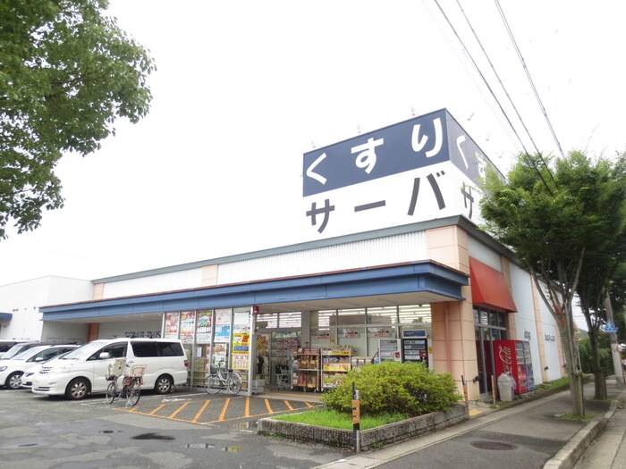 サーバ(ドラッグストア)まで230m グリーンコートARAMAKI