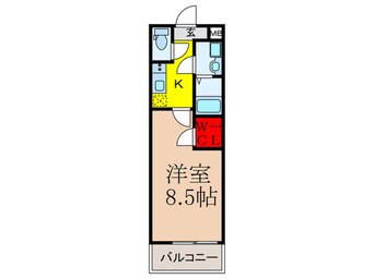 間取図 フジパレス吹田イ－ストⅠ番館