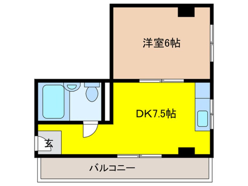 間取図 ポートライフマンション