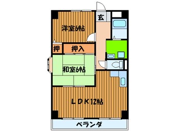 間取図 メゾンエスポア－ル