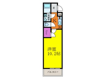 間取図 フジパレス吹田イ－ストⅢ番館