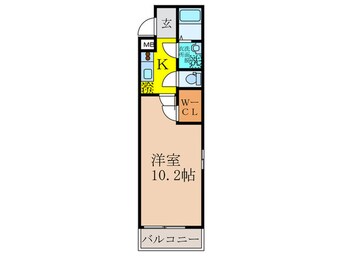 間取図 フジパレス吹田イ－ストⅢ番館