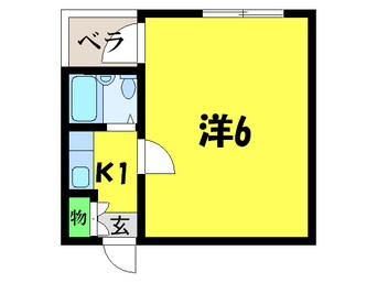 間取図 甲斐町ＴＫハイツ