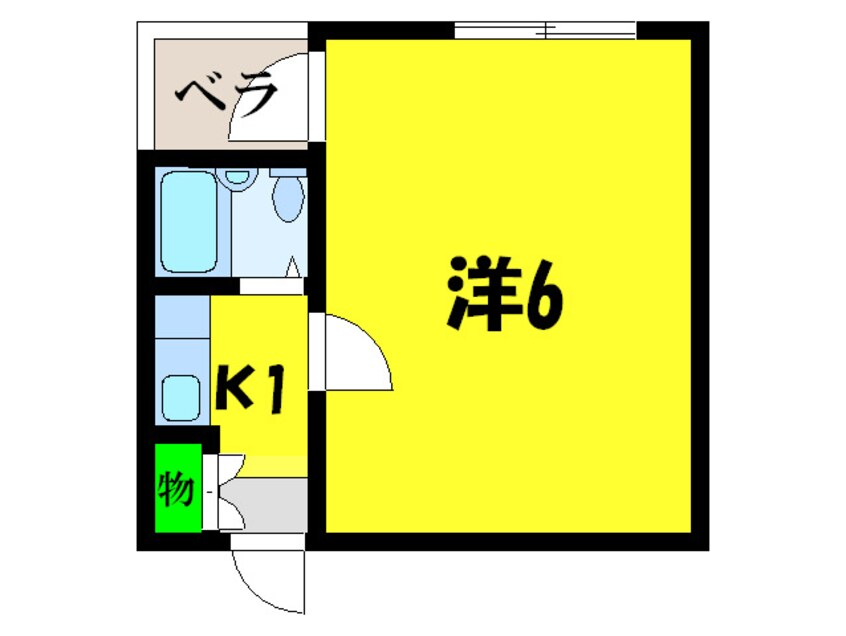 間取図 甲斐町ＴＫハイツ