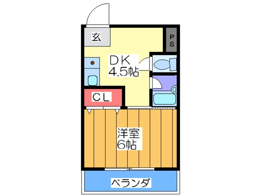 間取図 Mansion SGI 朱雀大路