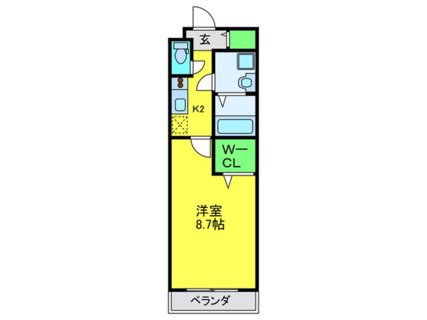 間取図 フジパレス堺香ヶ丘ノース