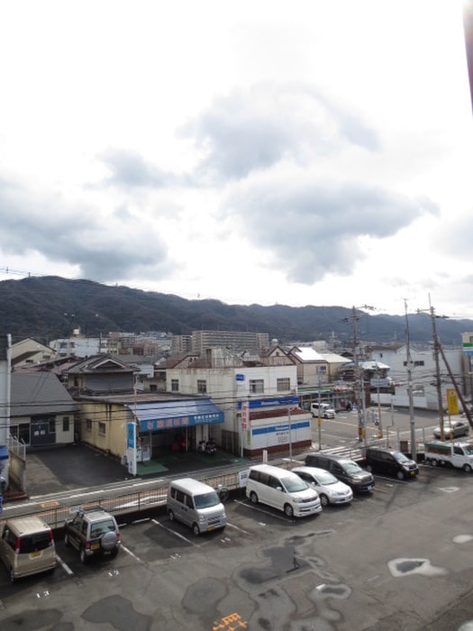 室内からの展望 ヤマキヨハイツ