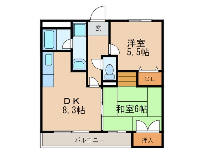 間取り図 ウエストフィールド里中