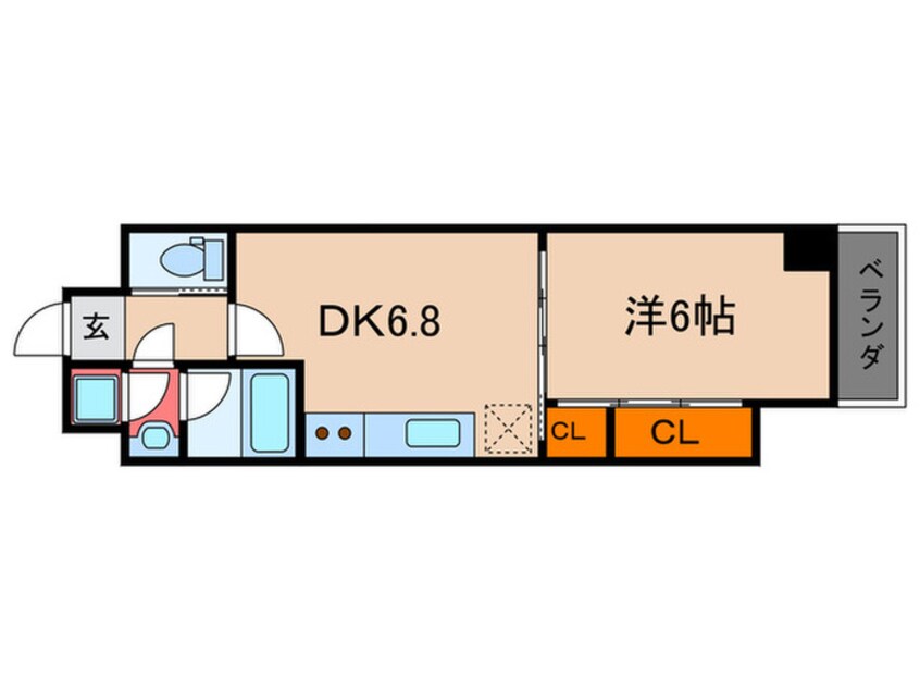 間取図 ＧｒａｎｄＥｔｅｒｎａ京都